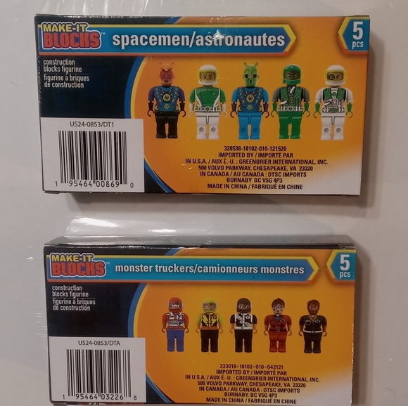 Make It Blocks Lego Monsters Spacemen Superheroes Wizards Figures Set lo… - Picture 7 of 11